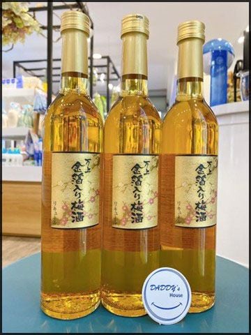 Rượu mơ vẩy vàng Choya Kikoman (500ml)