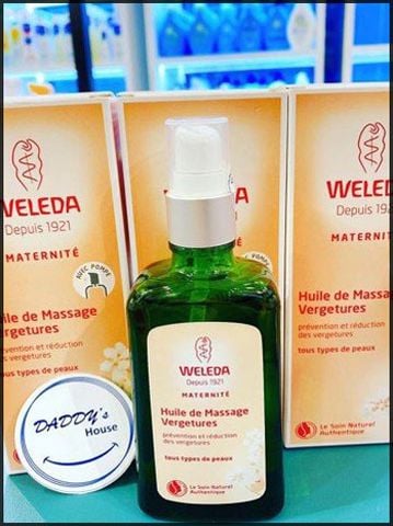 Dầu ngăn ngừa & giảm vết rạn da Wedela (100ml)