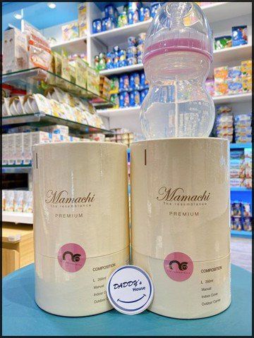 Bình sữa Mamachi silicone màu hồng (260ml)