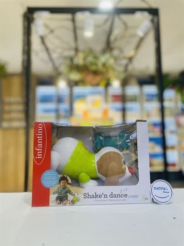 Đồ chơi chú chó di chuyển và phát nhạc Shake'n Dance Puppy Infantino (6th)
