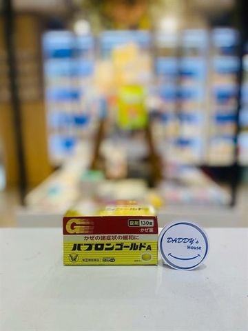 Thuốc trị cảm lạnh như ho, đờm, sổ mũi Pabron Gold A (130 viên)