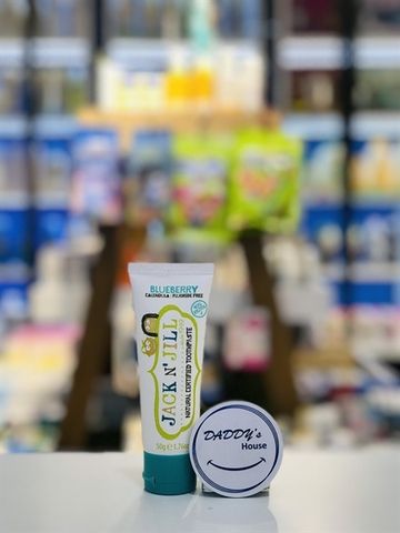 Kem đánh răng Jack n Jill Blueberry - 6th (50g)