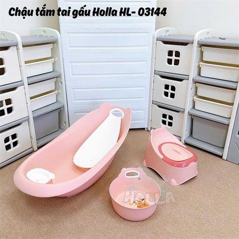 Chậu tai gấu hồng Holla