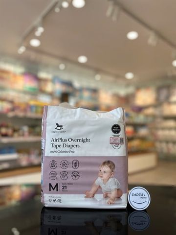 Tã dán ban đêm Applecrumby size M21 (5 - 10kg)