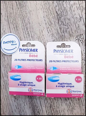 Bộ lọc thay thế hút mũi Physiomer Bebe x20