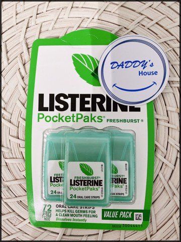 Listerine PocketPaks Fresh Burst (72strips)