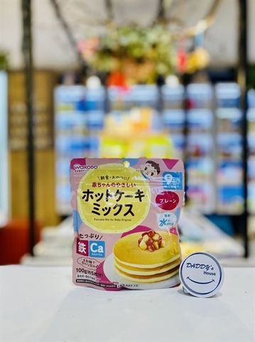 Bột Wakodo Pancake làm bánh - vị truyền thống 9th (100g)