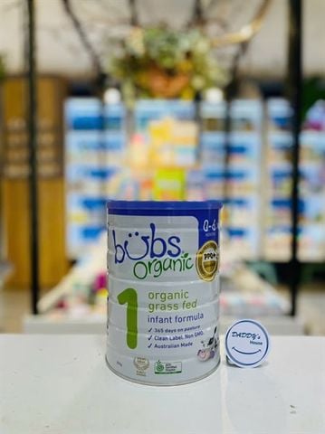 Sữa bột hữu cơ Bubs Organic Australia Grass Fed Infant Formula số 1 (800g)