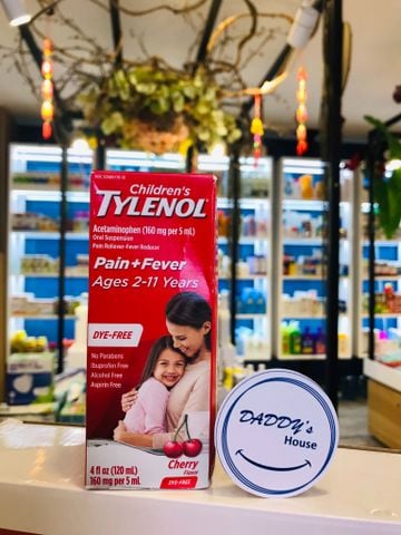 Siro Tylenol giảm đau - hạ sốt từ 2 tuổi -cherry (120ml)