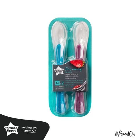 Thìa Tommee Tippee First Weaning từ 4th - 446606 (set 2 )