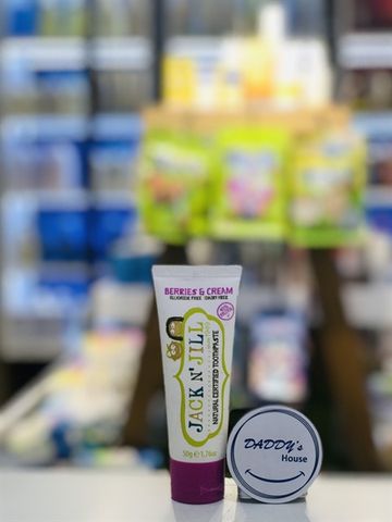 Kem đánh răng Jack n Jill Berries 6 tháng - NK (50g)