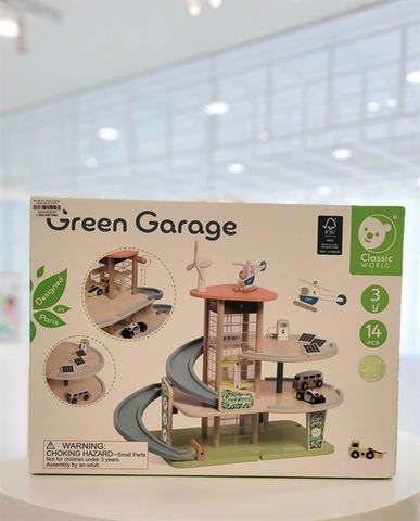 Set đồ chơi Green Garage Classic World (3 tuổi)