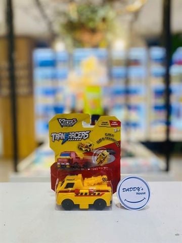 Đồ chơi Xe cần cẩu biến hình xe cứu hỏa Vecto Transracers (VN463875-36)
