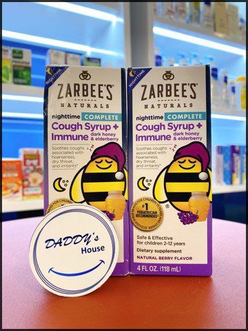Zarbee’s Cough & Immune Nighttime (118ml)