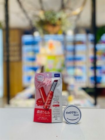 Son dưỡng môi DHC color lip cream - Màu đỏ (1.5g)