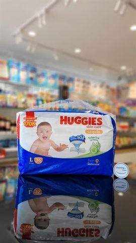 Tã quần Huggies skin care L 36 miếng (9-14kg)