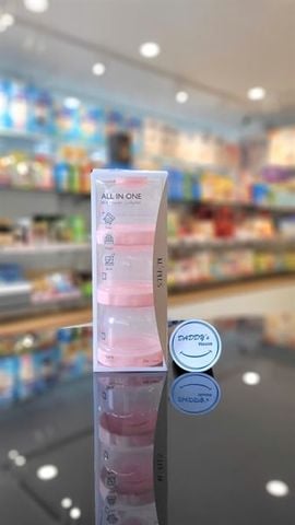 Hộp chia sữa 3 ngăn Kuku Plus KU5613 (Hồng)