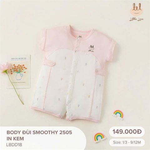 Body đùi Smoothy Little Love - Hình que kem (6-9m)