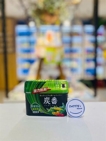 Hộp khử mùi tủ lạnh chiết xuất than hoạt tính Kokubo (150g)