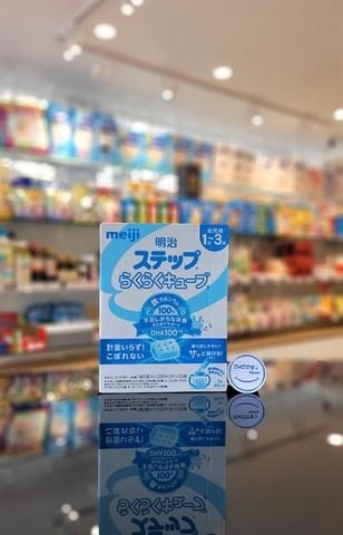 Sữa bột Meiji 1-3 dạng thanh - NK (30 thanh)