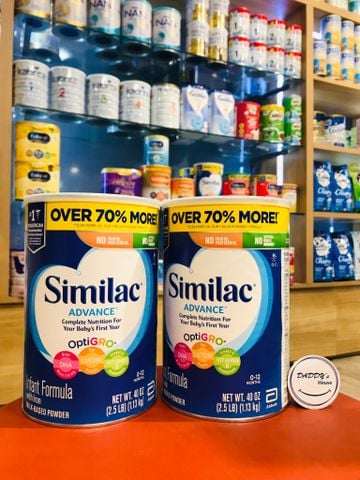 Sữa bột Similac Advance Optigro (1.13kg)