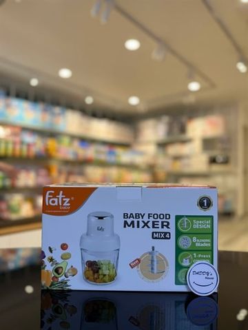 Máy xay thức ăn dặm đa năng cho bé Mix 4 Fatzbaby