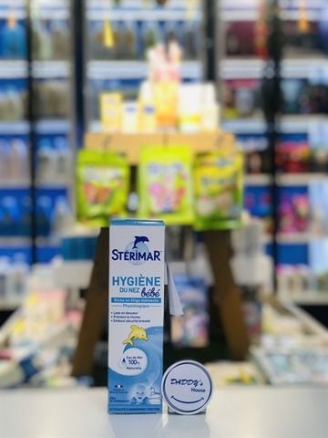 Nước muối Sterimar Baby Hygiene 0-3 tuổi (100ml)