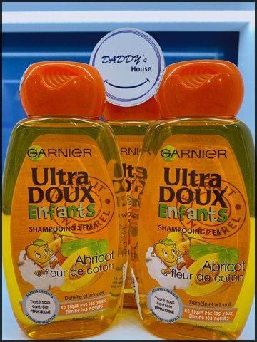 Dầu gội & xả Garnier Ultra Doux Enfants Abricot (250ml)