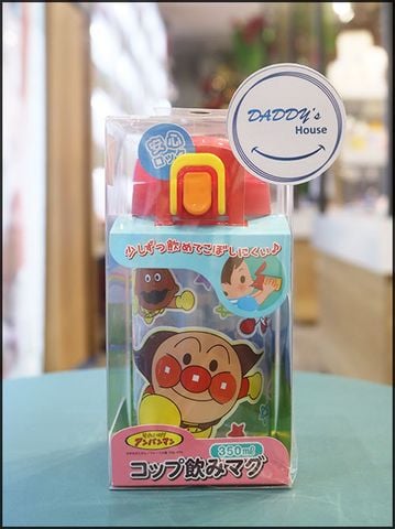 Bình nước Anpanman - đỏ (350ml)