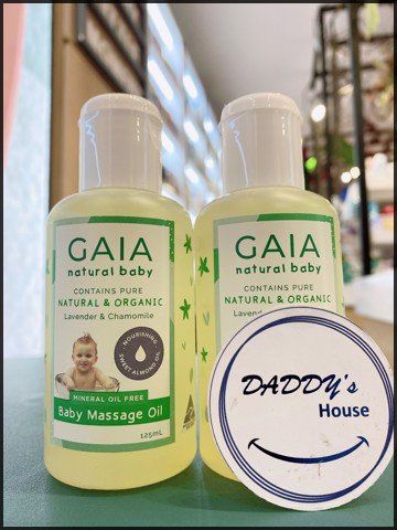 Gaia Natural Baby Massage Oil (125ml)