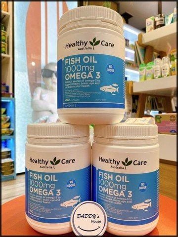 Dầu cá Omega 3 Healthy Care (400 viên)