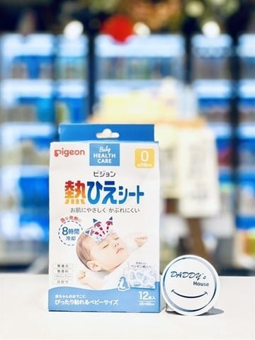 Dán hạ sốt Pigeon bé từ sơ sinh (12 miếng)