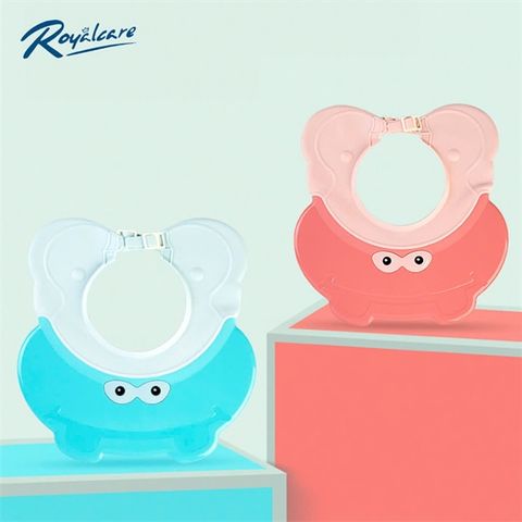 Mũ gội đầu cho bé hình hà mã Royalcare (Màu hồng)
