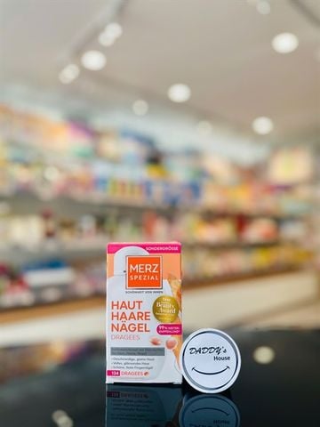 Thực phẩm bổ sung Vitamin Tóc, Da, Móng Haut Haare Nagel Merz Spezial (134v)