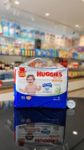 Tã quần Huggies skin care size XL 32 miếng (12-17kg)