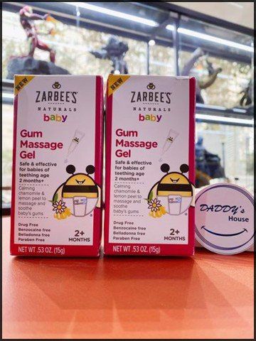 Gel Gum Massage Zarbee's Baby 2m+ (15g)