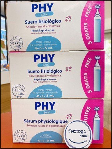 Nước muối Phy tép (40+5x5ml)