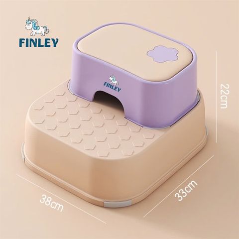 Ghế bậc thang kê chân cho bé & người lớn Finley (Màu hồng)