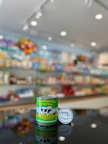 Sữa đặc hữu cơ nguyên kem có đường California Farm (397g)