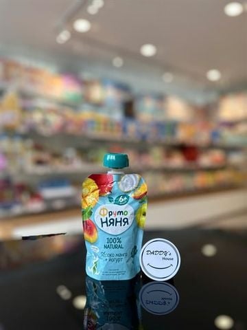 Trái cây nghiền vị táo, xoài Fruto 6th (90g)