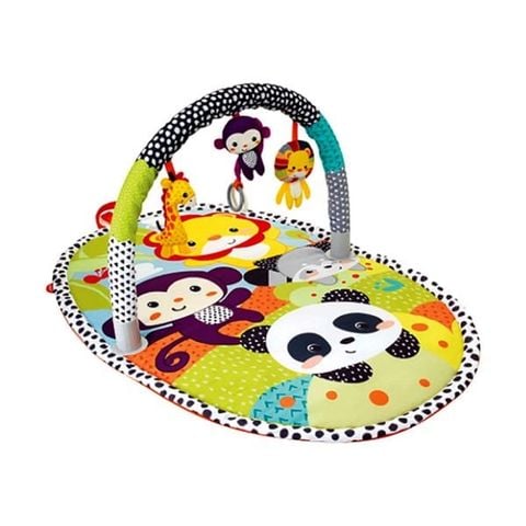 Thảm chơi vận động khám phá hình động vật Activity Gym Infantino (0th)