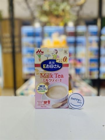 Sữa dinh dưỡng cho mẹ bầu Milk Tea Morinaga E-Mom (18gx12 gói)