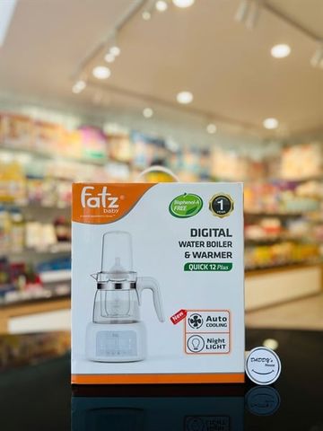 Máy đun và hâm nước pha sữa điện tử Quick 12 Plus Fatzbaby