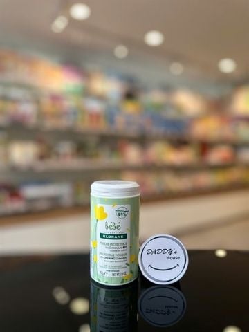 Phấn Klorane Bebe Calendula hữu cơ (75g)