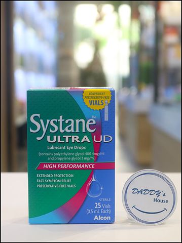 Nhỏ mắt Systane Ultra Lubricant Eye Drops (25 ống)