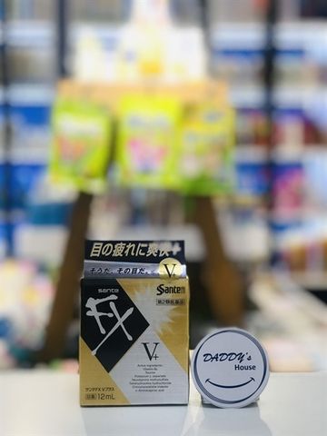 Thuốc nhỏ mắt Santen Sante FX V Plus - vàng đồng (12ml)