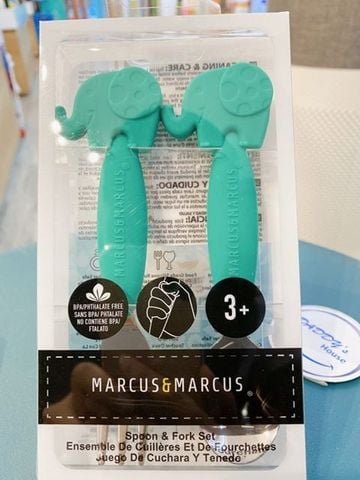 Bộ thìa nĩa cán dài cho bé Marcus & Marcus – Ollie