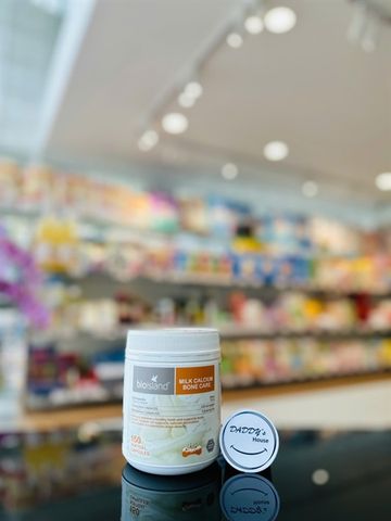 Viên uống bổ xương Bio Island Milk Calcium Bone Care - NK (150v nang mềm)