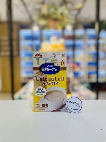 Sữa dinh dưỡng cho mẹ hương vị cà phê sữa Morinaga E-Mom (18gx12 gói)