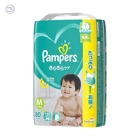 Tã dán Pampers size M 80 miếng (6-11kg)